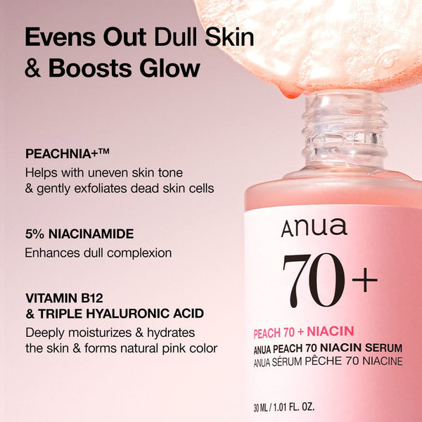 Anua Peach 70% Niacinamide Serum — image 3