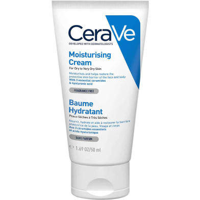 CeraVe Moisturizing Cream (Dry to Very Dry)