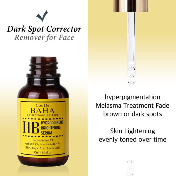 Cos De BAHA 2% Hydroquinone Brightening Serum (HB) — image 2