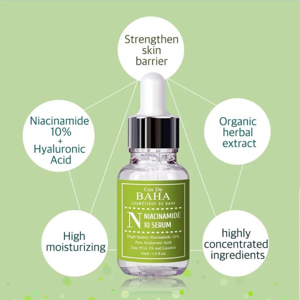 Cos De BAHA 10% Niacinamide Booster Serum with 1% Zinc (N) — image 5