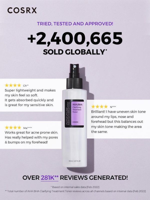 COSRX AHA BHA Clarifying Treatment Toner — image 3