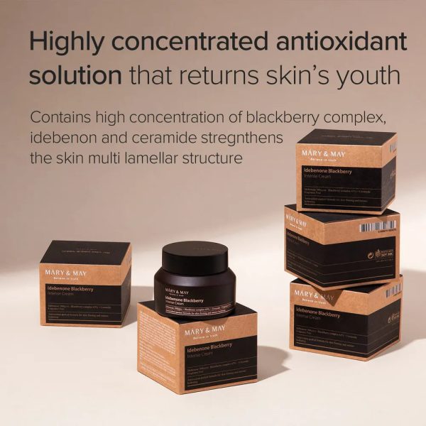 Mary&May Idebenone + Blackberry Complex Intensive Total Care Cream — image 7