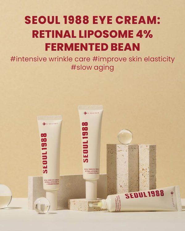K-Secret Seoul 1988 Eye Cream : Retinal Liposome 4% + Fermented Bean — image 3