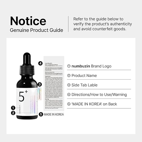 Numbuzin No.5 Vitamin Concentrated Serum — image 2