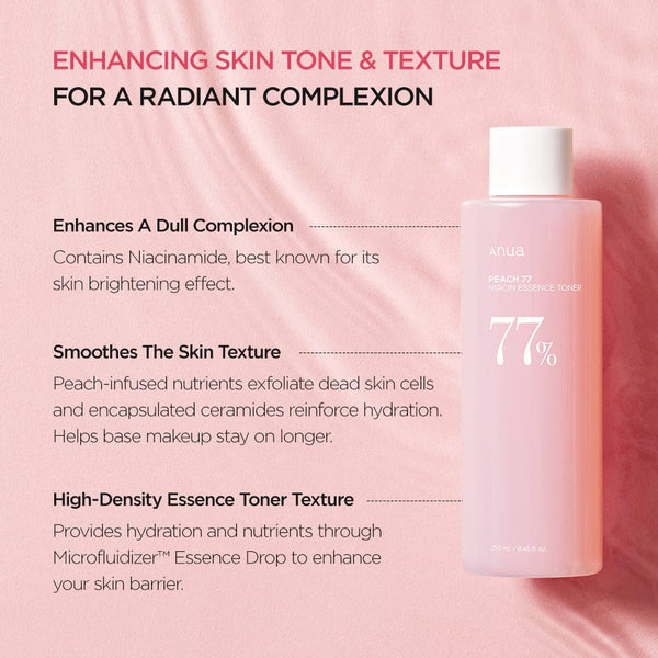 Anua Peach 77 Niacin Essence Toner — image 4