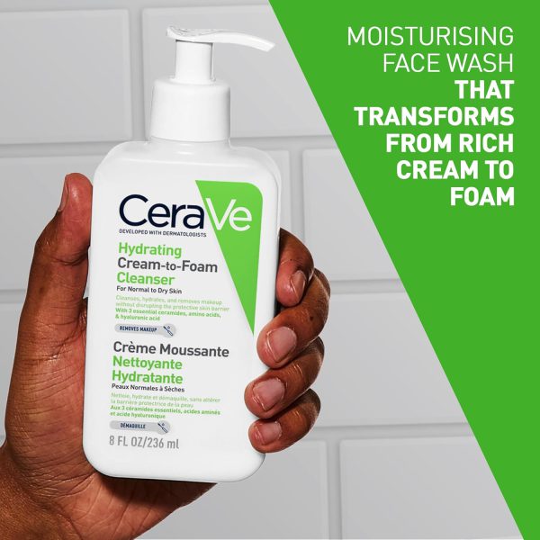 CeraVe Hydrating Cream-to-Foam Cleanser — image 4