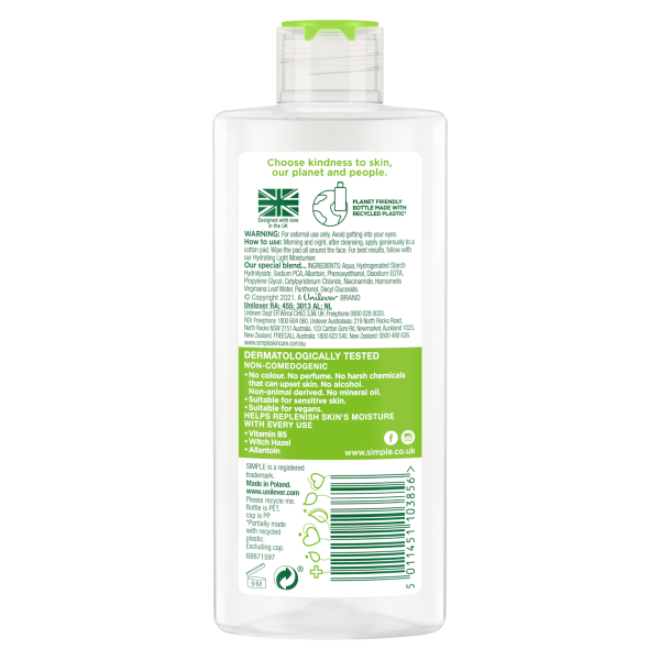 Simple Kind To Skin Soothing Facial Toner — image 2