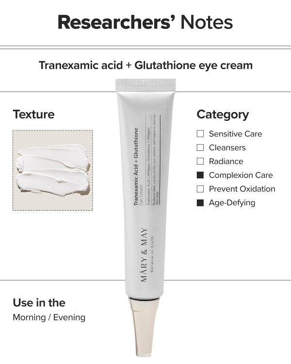 Mary&May Tranexamic Acid+Glutathion Eye Cream — image 2