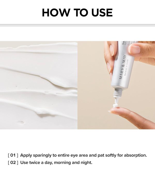 Mary&May Tranexamic Acid+Glutathion Eye Cream — image 3
