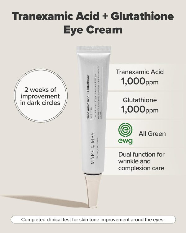 Mary&May Tranexamic Acid+Glutathion Eye Cream — image 6