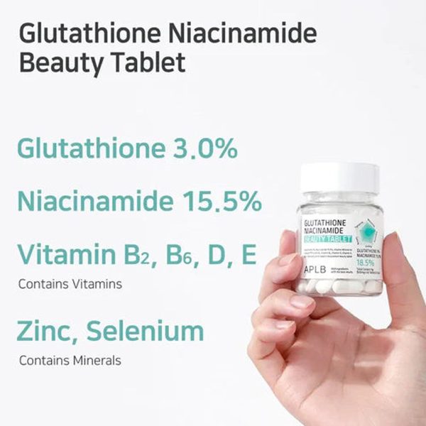 APLB Glutathione Niacinamide Beauty Tablet