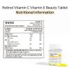 APLB Retinol Vitamin C Vitamin E Beauty Tablet