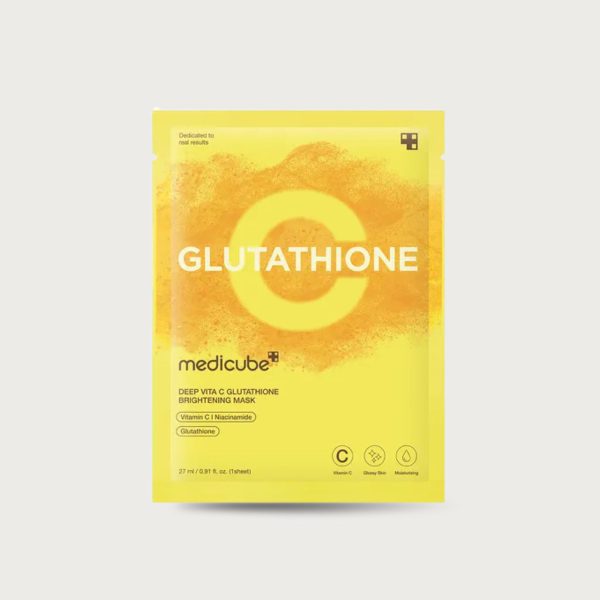 Medicube Deep Vita C Glutathione Brightening Mask