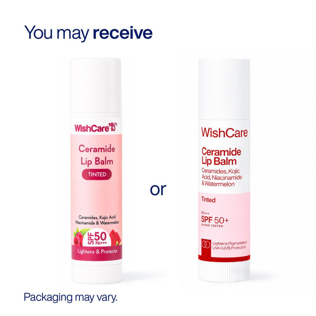WishCare Ceramide Lip Balm Natural Pink