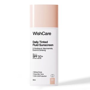 WishCare Tinted Fluid Sunscreen