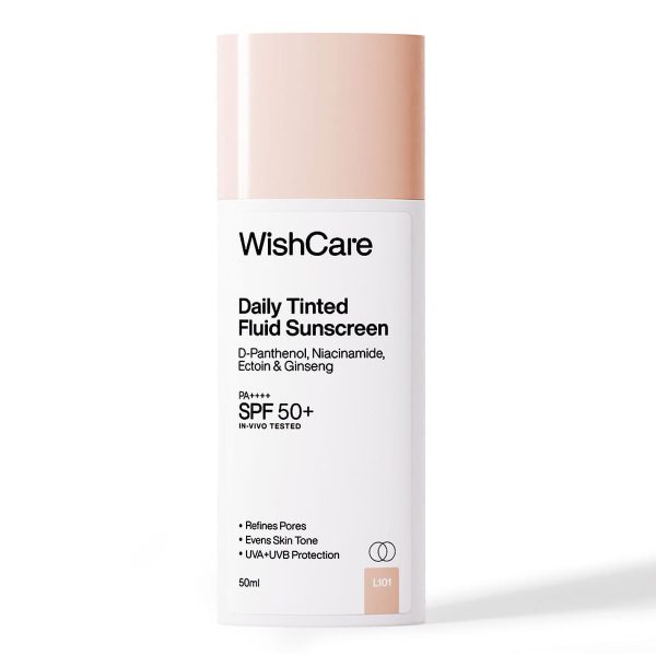 WishCare Tinted Fluid Sunscreen