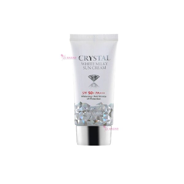 3W Clinic Crystal White Milky Sun Cream SPF50+