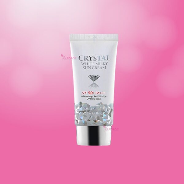 3W Clinic Crystal White Milky Sun Cream SPF50+