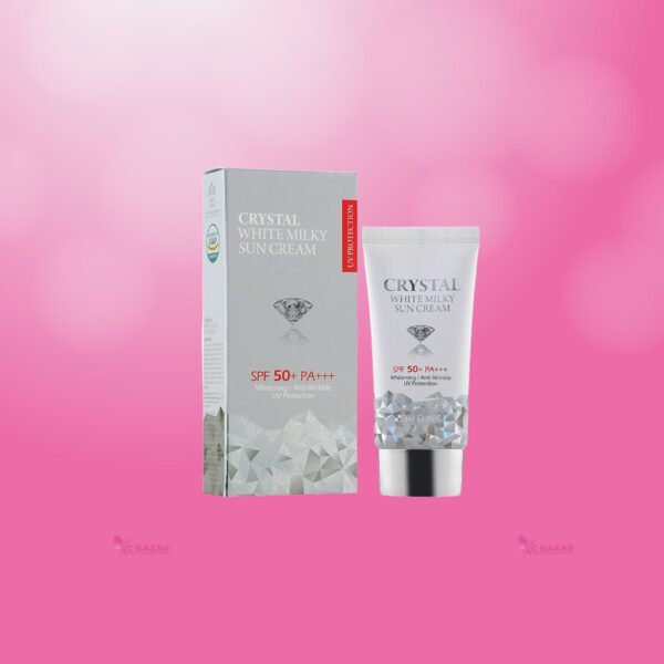 3W Clinic Crystal White Milky Sun Cream SPF50+
