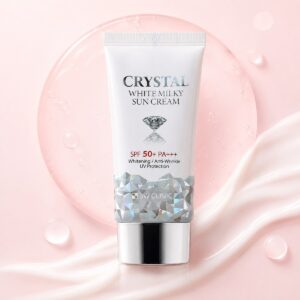 3W Clinic Crystal White Milky Sun Cream SPF50+