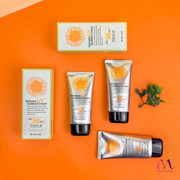 3W Clinic Intensive UV Sunblock Cream SPF50+ PA+++ 3W Clinic Intensive UV Sunblock Cream SPF50+ PA+++