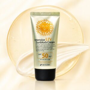 3W Clinic Intensive UV Sunblock Cream SPF50+ PA+++
