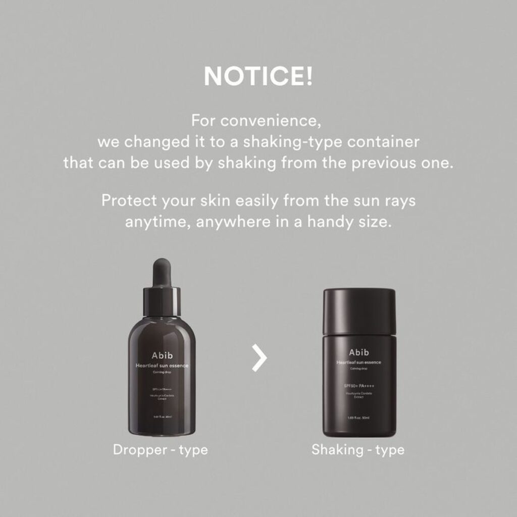 Abib Heartleaf Sun Essence