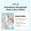 APLB Glutathione Niacinamide Body Lotion