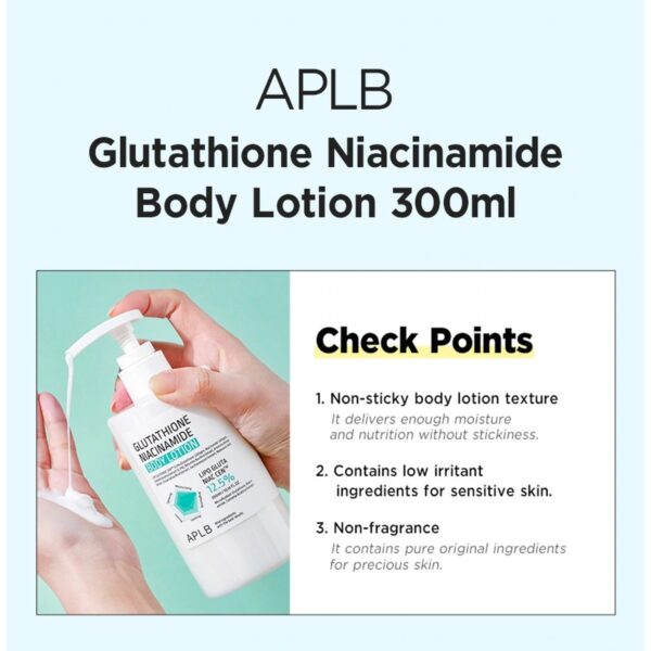 APLB Glutathione Niacinamide Body Lotion