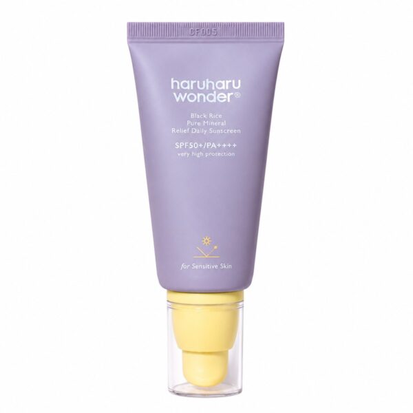 Haruharu Wonder Black Rice Pure Mineral Relief Daily Sunscreen SPF50+ PA++++