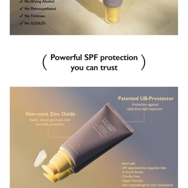 Haruharu Wonder Black Rice Pure Mineral Relief Daily Sunscreen SPF50+ PA++++