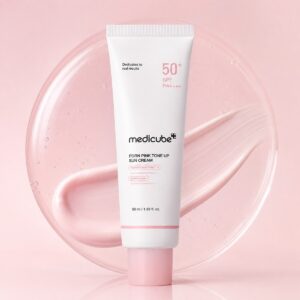 Medicube PDRN Pink Tone Up Sun Cream SPF50+ PA++++