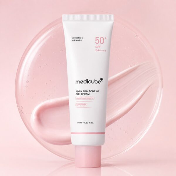 Medicube PDRN Pink Tone Up Sun Cream SPF50+ PA++++