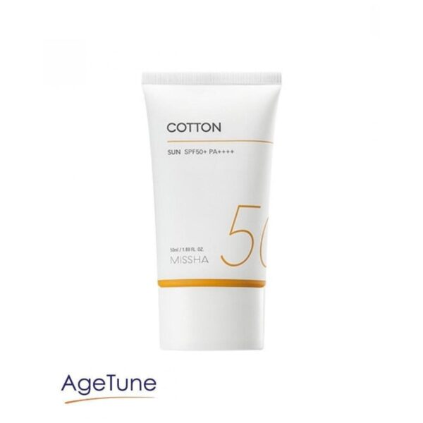 Missha All Around Safe Block Cotton Sun SPF50+ PA++++ Missha All Around Safe Block Cotton Sun SPF50+ PA++++