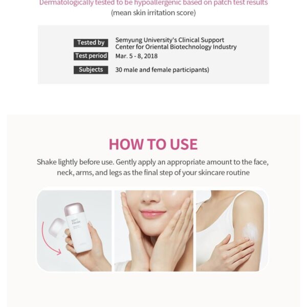 Missha All Around Safe Block Soft Finish Sun Milk