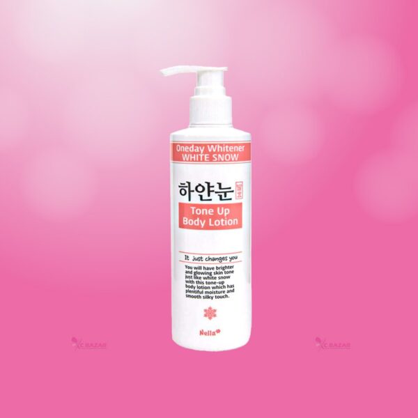 Nella White Snow Fermented Tone Up Body Lotion