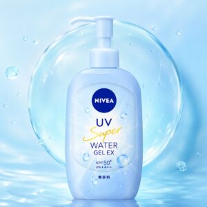 Nivea Japan UV Super Water Gel SPF50 PA++++ Pump