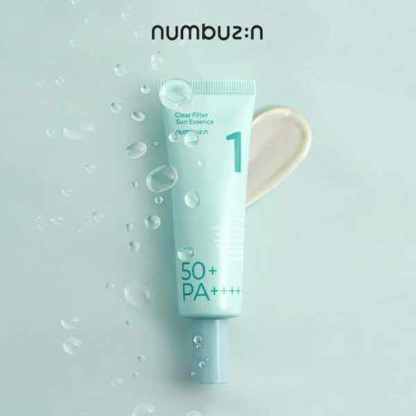 Numbuzin No.1 Clear Filter Sun Essence SPF50+ PA++++