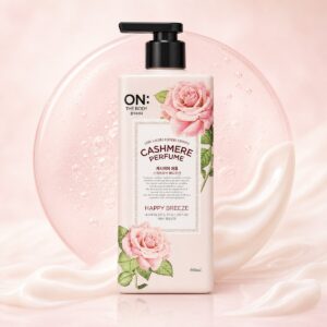 On The Body Cashmere Perfume Body Lotion Happy Breeze
