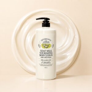 On The Body Goat Milk Nourishing Body Lotion Baby Powder