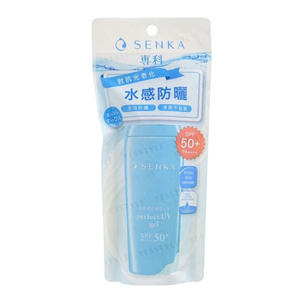 Shiseido Senka Perfect UV Gel SPF50+ PA++++ Shiseido Senka Perfect UV Gel SPF50+ PA++++