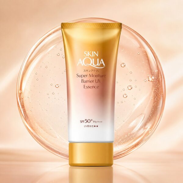 Skin Aqua Super Moisture Barrier UV Essence Gold