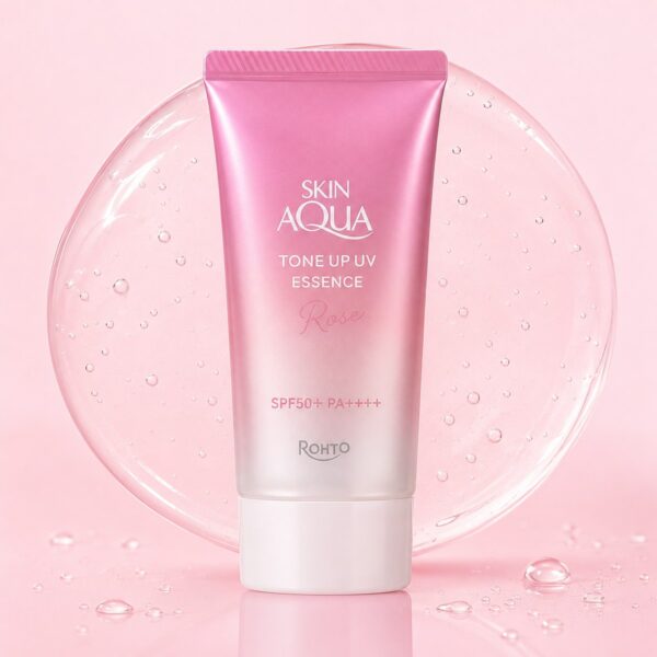 Skin Aqua Tone Up UV Essence SPF50+ PA++++ Rose